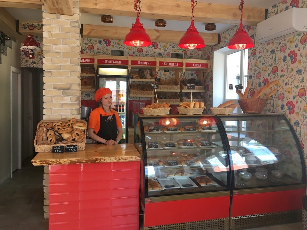 “Kulebyaka-Pirozhok” 面包店、茶店和咖啡店