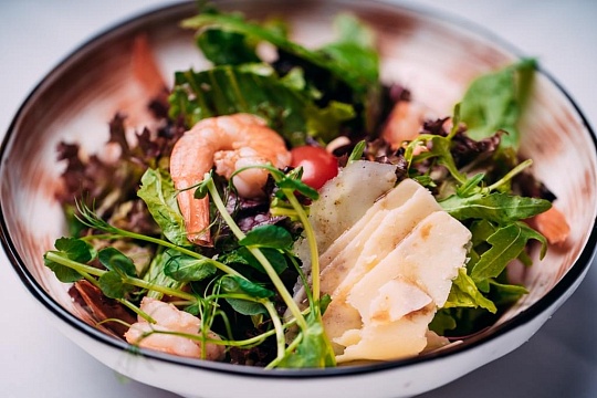 Теплый салат “Иноземный”