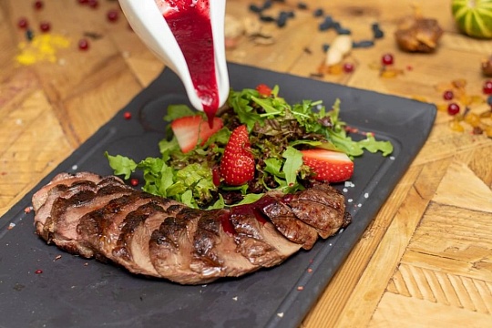 Утиная грудка - гриль